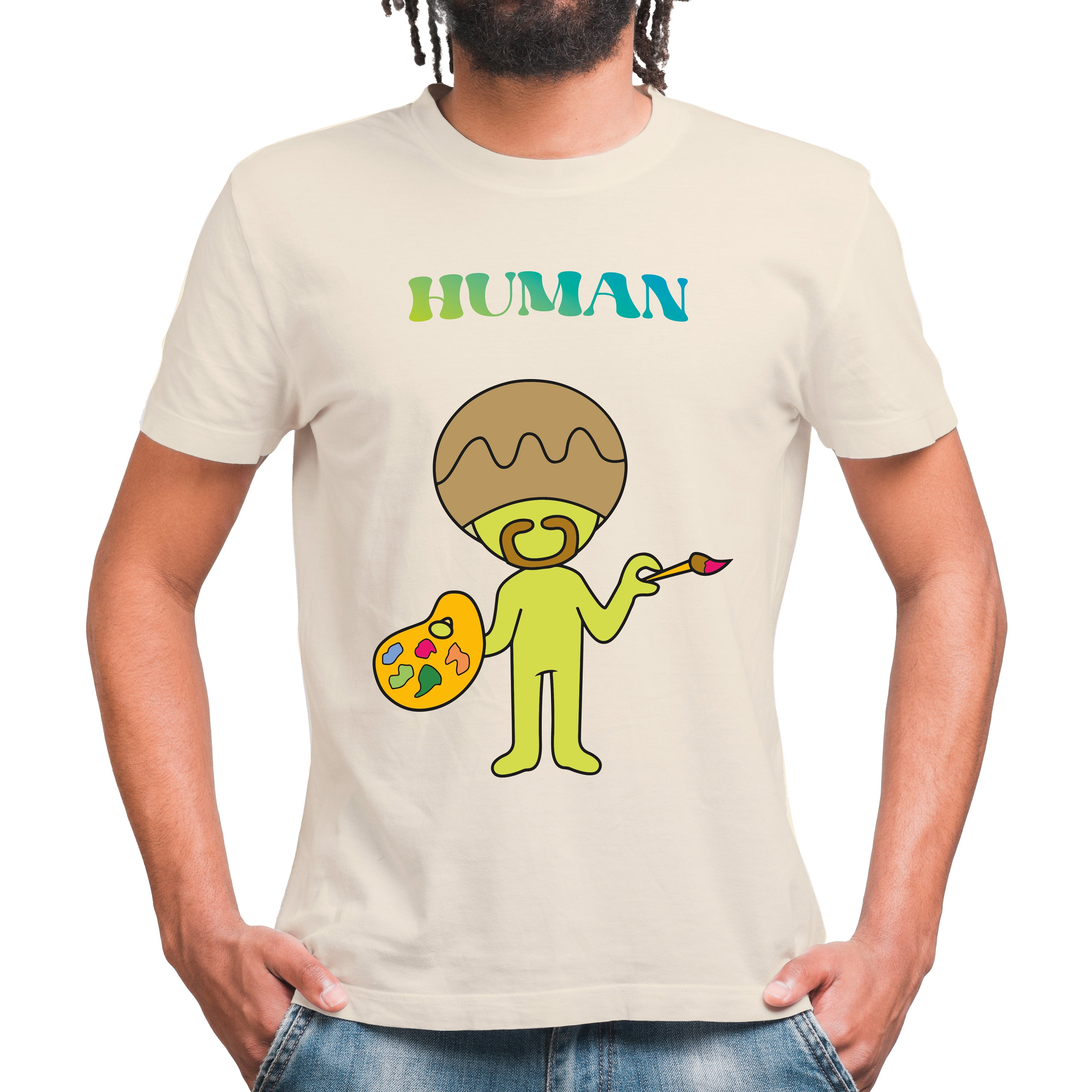 Human t-shirt men