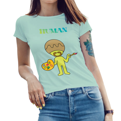 Human t-shirt women